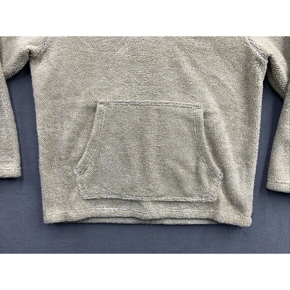 Telluride Clothing Co Poly Henley Style Pullover Fleece 1/4 Zip Mens XL Beige - Picture 10 of 13